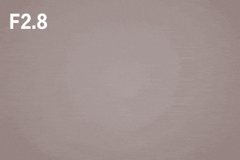 不同光圈档位下的暗角测试对比GIF图1