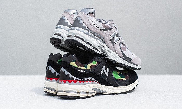 BAPE X New Balance联名系列 图片来源：highsnobiety