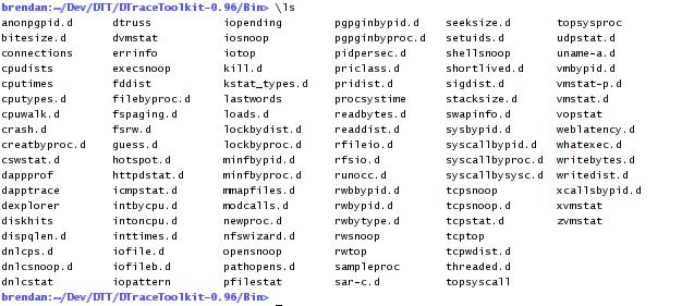 DTraceToolkitv0.96工具(2006)