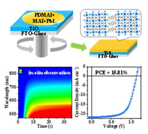 中科院大连化学物理研究所制备出高性能二维钙钛矿太阳电池