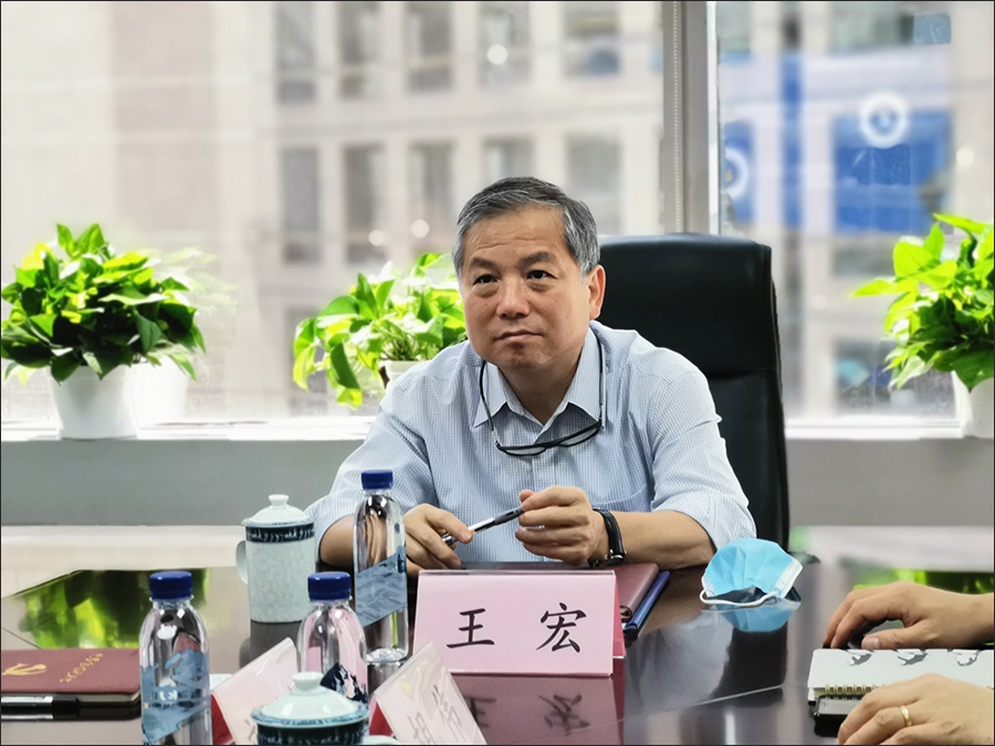 王宏在京调研交进公司