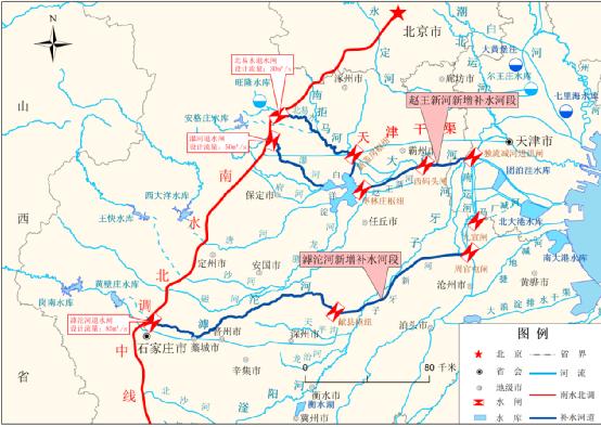 水利部今天启动向河北滹沱河大清河生态补水