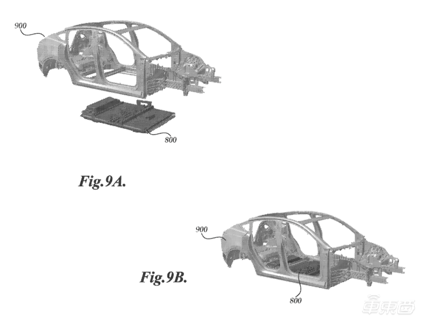 ▲特斯拉CTC技术电池包安装方式