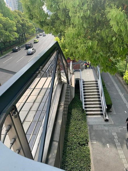 图说:宛平路肇嘉浜路天桥.