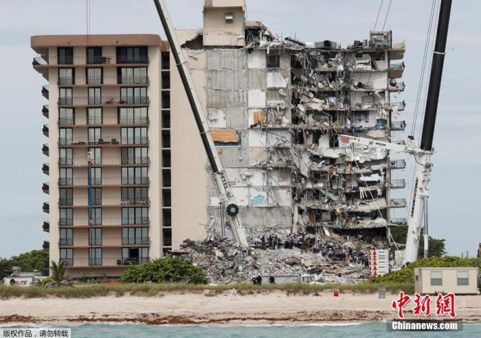美国佛州塌楼事故已致18人死 拜登1日将前往现场 - Vimarsana News