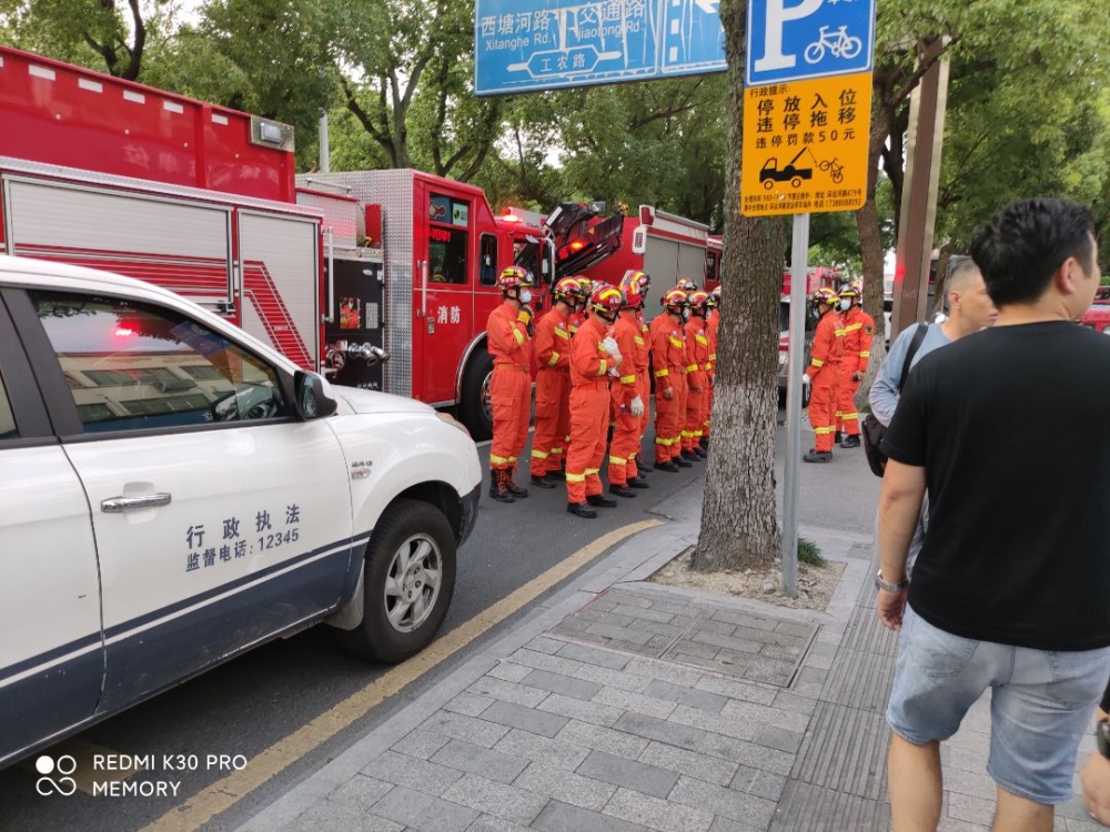救援现场 受访者供图