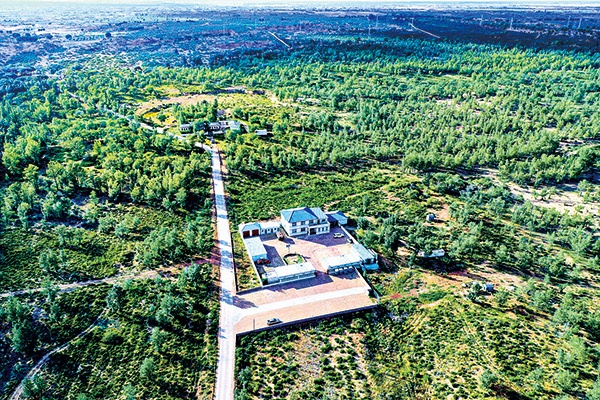 毛乌素沙漠即将消失