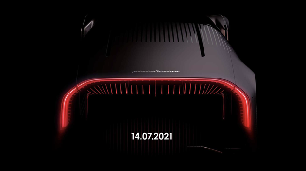 宾尼法利纳发布新车预告图 或为SUV车型/7月14日全球首发