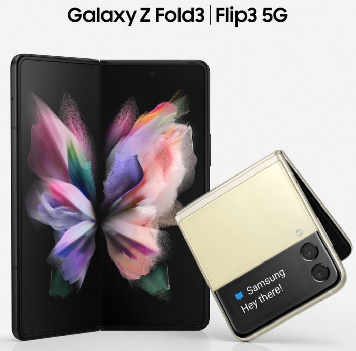 三星Galaxy Z Fold 3/Flip 3售价曝光：起价约合10732元/6778元