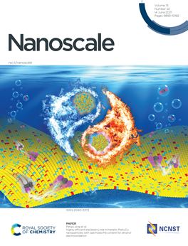 登上 Nanoscale 封面 武科大研究迈出一大步 纳米 新浪新闻
