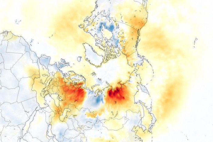 西伯利亚和欧洲酷热难耐 北冰洋拉普捷夫海的冰层覆盖率创下新低