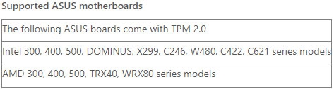 集成TPM 2.0 三大主板品牌宣布Windows 11支持阵容