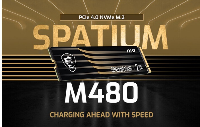 微星发布SPATIUM M480/M470/M370系列M.2 NVMe SSD