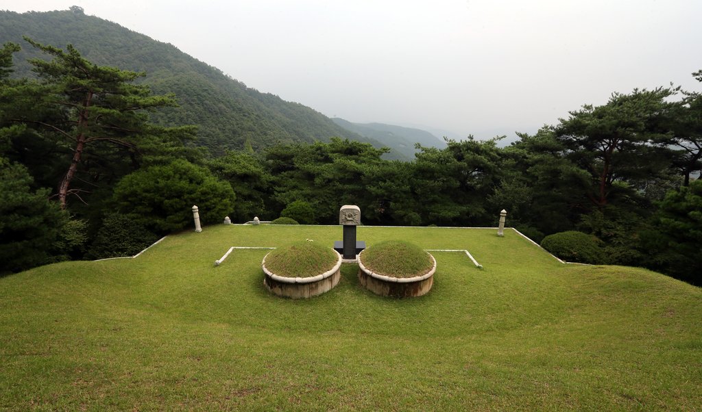 韩国90岁前总统祖坟地被拍卖600万人民币成交不够交罚款