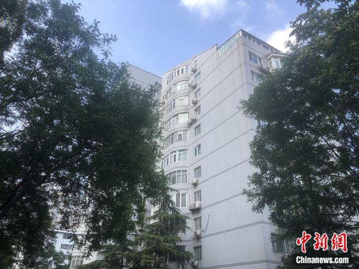 北京市西城区金融街片区一处学区房。 中新网 左宇坤 摄