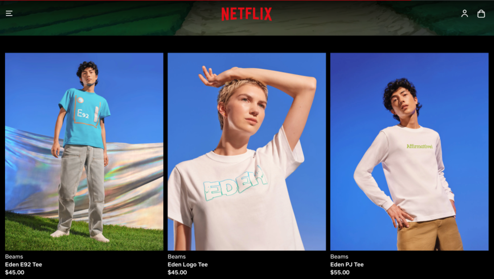自建衍生品电商，Netflix的第二曲线？