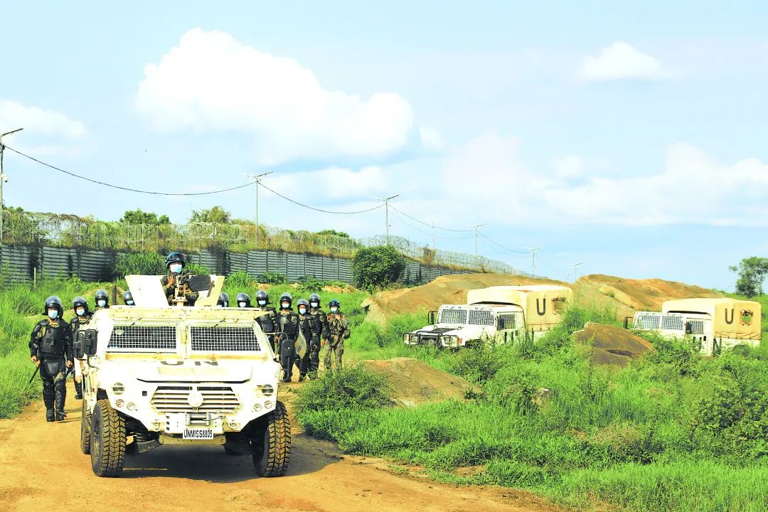 第7批赴南苏丹维和步兵营加大缓冲区武装巡逻力度|维和步兵营|朱巴|中国_新浪军事_新浪网