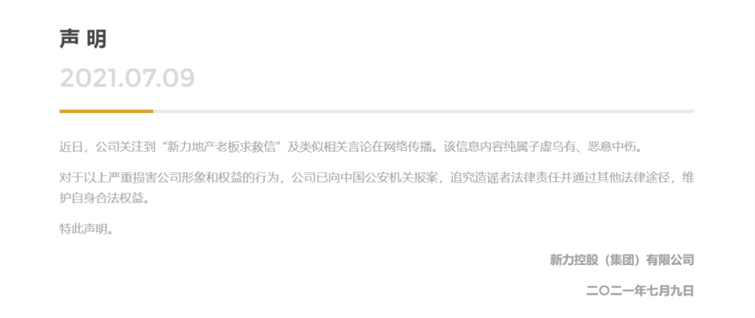 图片来源:新力控股官网