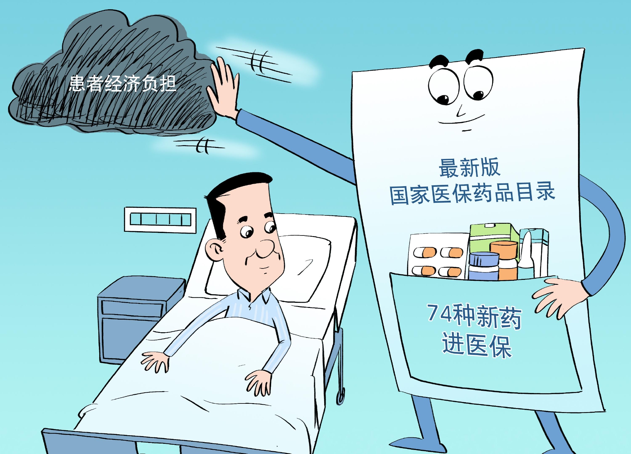新增74种药品新版医保药品目录今天正式实施