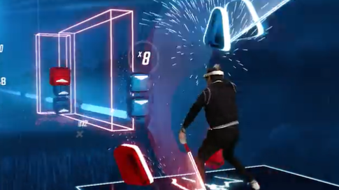 （动作节奏游戏《Beat Saber》）