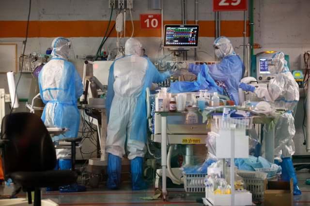 疫情下的以色列医院 图源：人民视觉