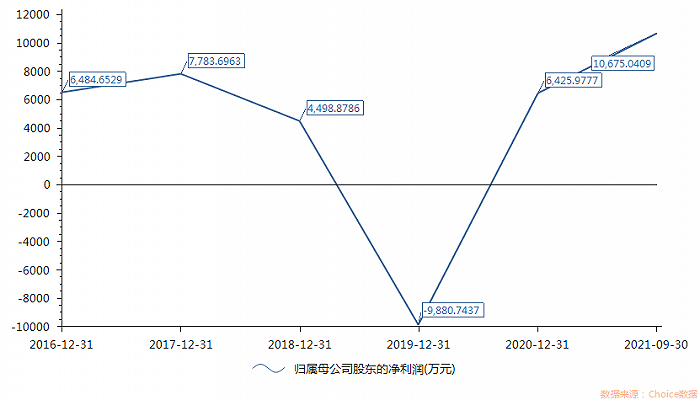 上海雅仕近年来业绩情况