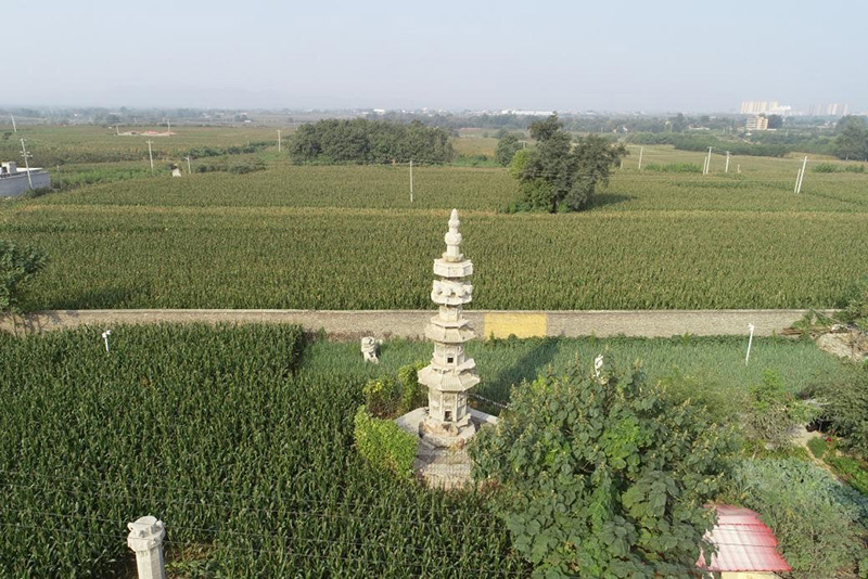 赞皇治平寺石塔.河北日报资料片