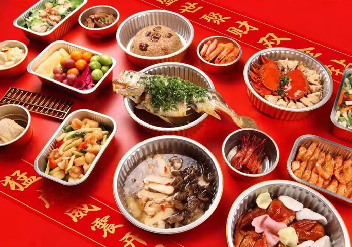 外卖打包原来在温州年夜饭也可以这样吃