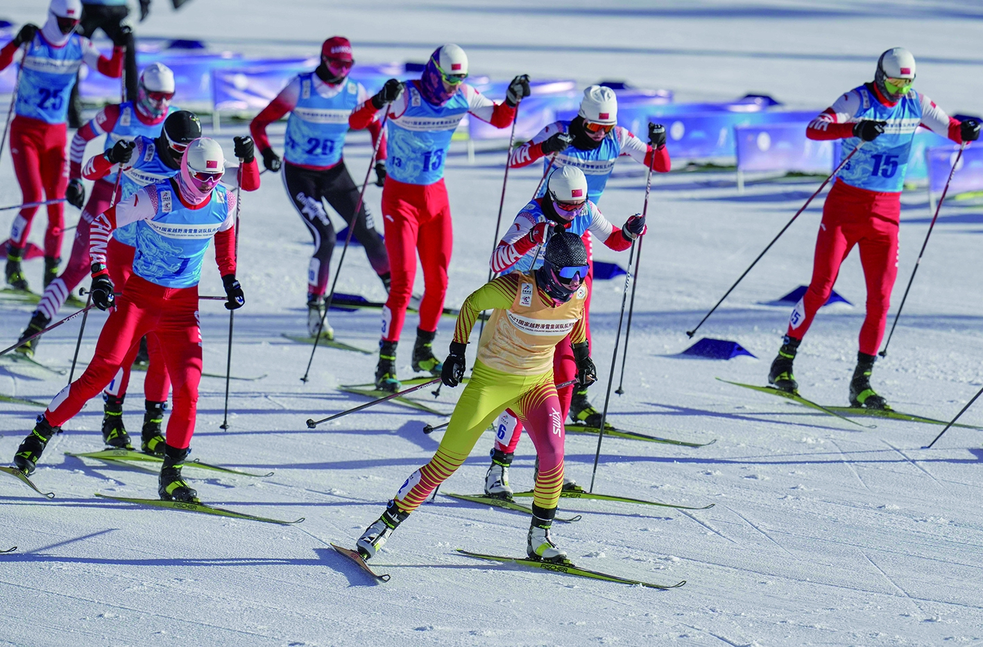 逐冰竞雪厉兵秣马中国健儿全力冲刺北京冬奥会