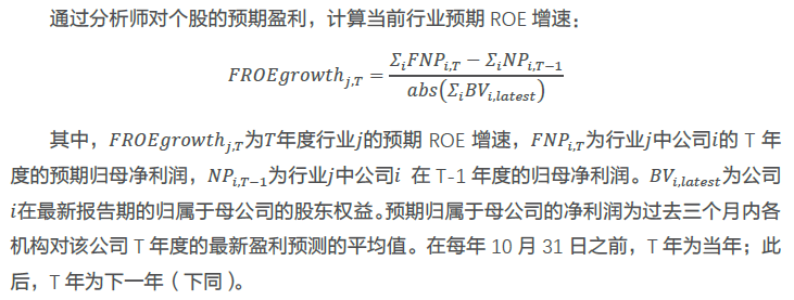 下图为当前行业预期ROE增速。目前,从预期ROE增速来看,旅游及休闲、农林牧渔、稀有金属行业的景气度较高,电信运营Ⅱ、银行、煤炭开采洗选行业的景气度较低。