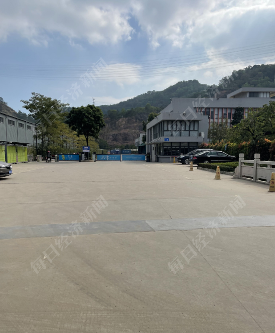 中山天键厂区门口。图片来源:每经记者 王晶 摄