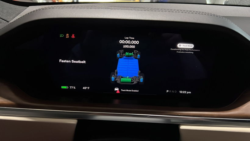 最高时速升至 281km/h 特斯拉为 Model S Plaid 推出赛道模式