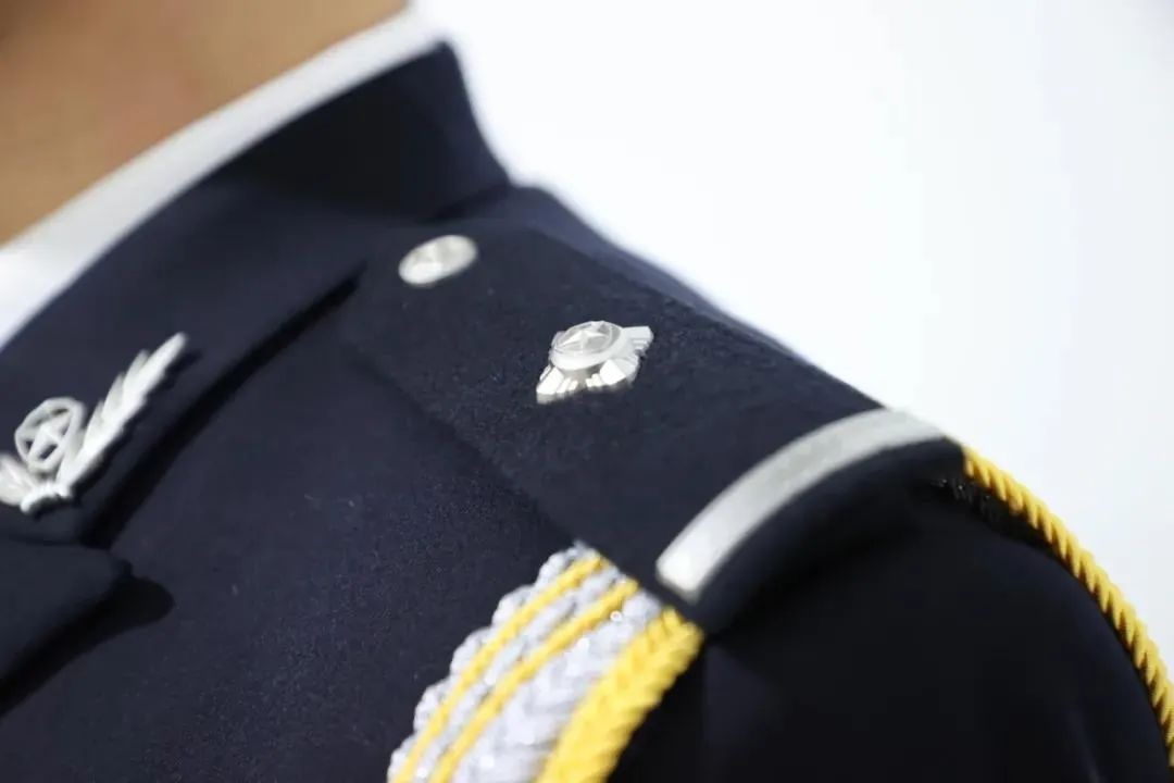 警徽是"人民至上"理念的彰显臂膀持盾是"守护平安"誓言的镌刻一身警服
