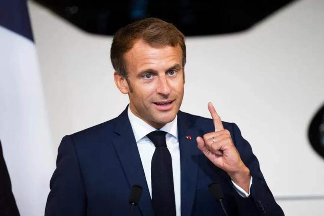 法国总统马克龙.图/ic photo