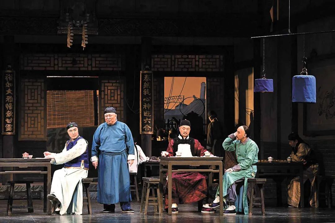 话剧《茶馆》演出剧照