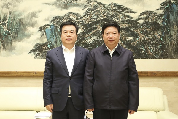 国文清会见保定市委书记党晓龙市长闫继红一行