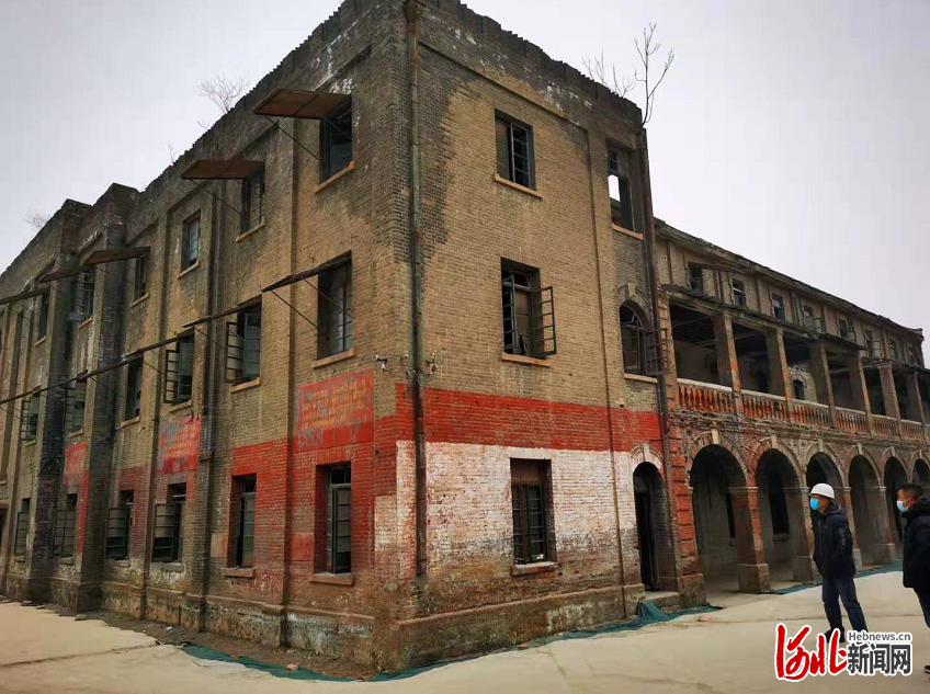 石家庄正太饭店旧址一角.