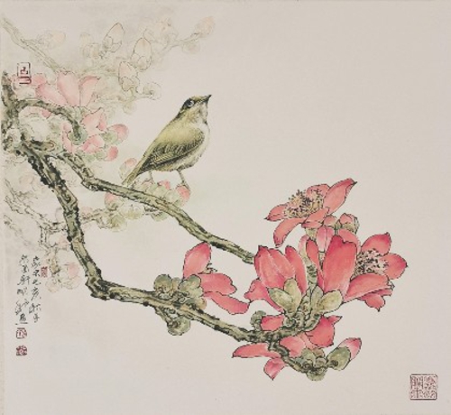 &nbsp;&nbsp;&nbsp;&nbsp;木棉花40cm×40c