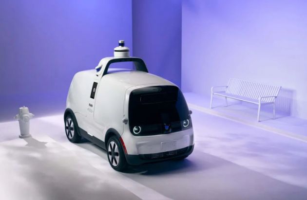 ▲ 比亚迪与 Nuro 联合发布第三代纯电动无人驾驶配送车