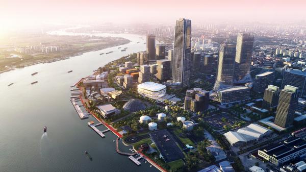 西岸国际会展中心示意图