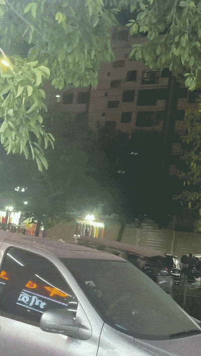 　　△ 当地居民拍摄的“居民自建房”与开发商的商品房并无两样