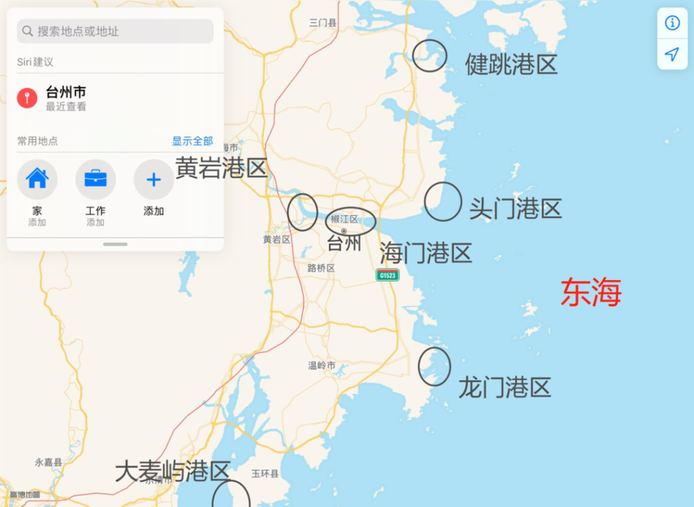台州位置