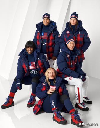 （美国队闭幕式制服）