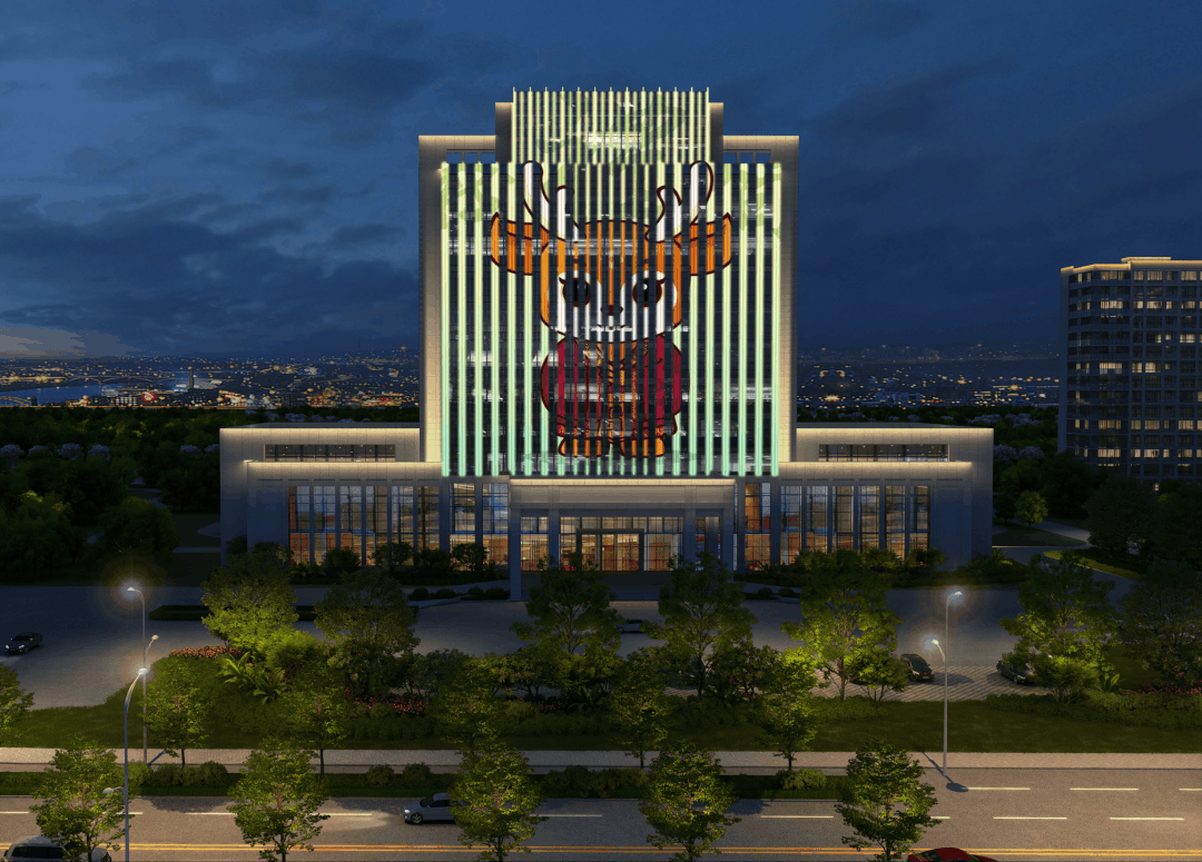 衢州市政府大楼、市发改委效果表现图