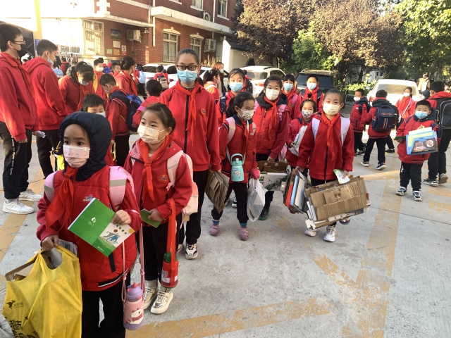 石家庄市建明小学着力培养环保小达人