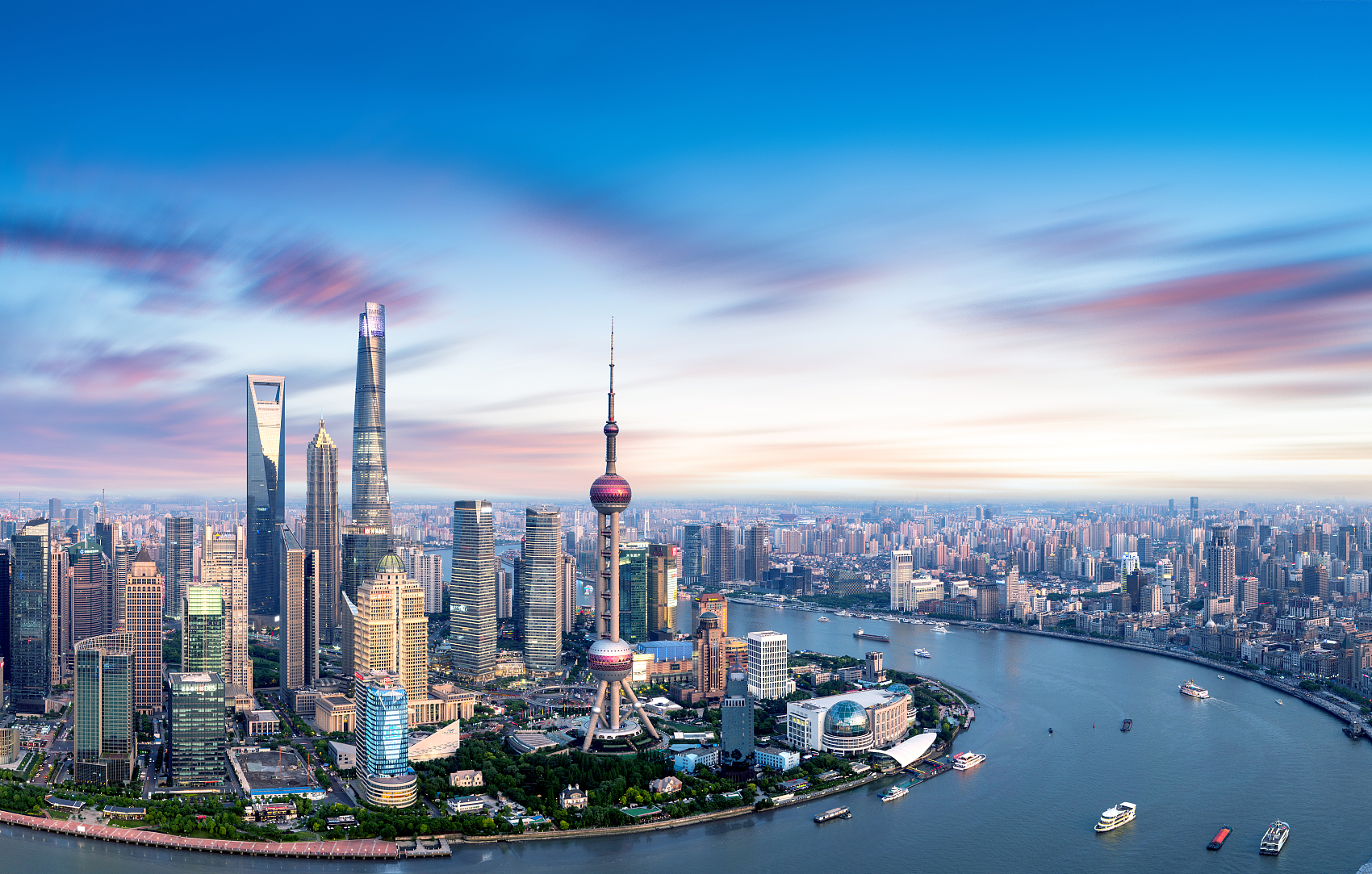 上海是中国GDP总量最高的城市  图源：视觉中国