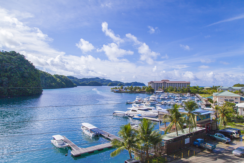 帕劳资料图.图源视觉中国