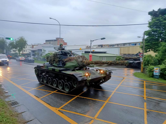 【资料图：台军M60A3坦克】
