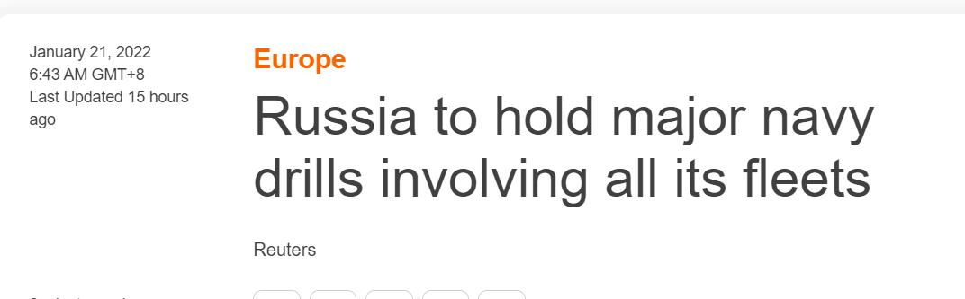 路透社文章的标题。