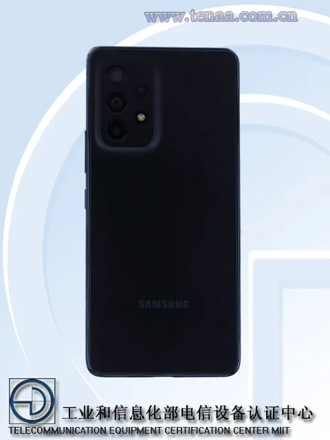 三星Galaxy A53 5G通过认证：搭载后置四摄+前置双摄方案